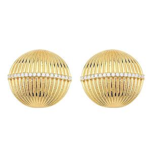 Brinco Bola Cravejado