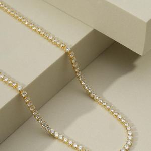 Colar Choker Riviera Incolor 2.5