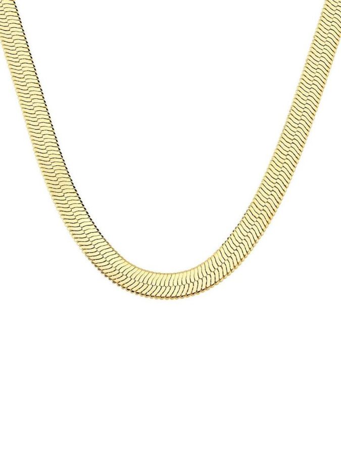Choker Malha Fita 7mm | Banhado A Ouro — banho de ouro 18k, Heali Semijoias