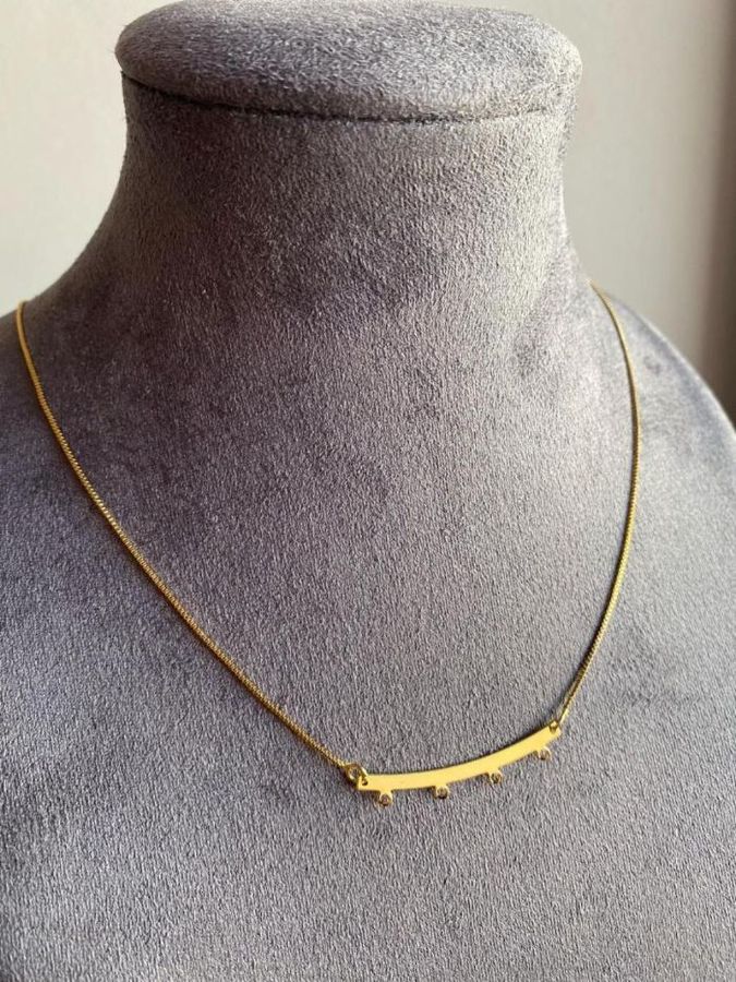 Colar DE Canga Quatro Filhos — banho de ouro 18k, Heali Semijoias
