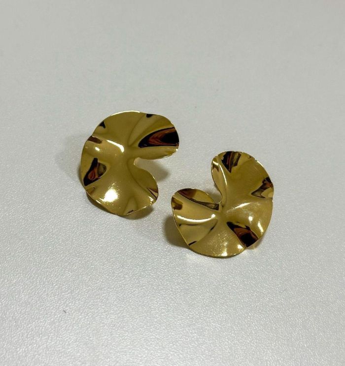 Brinco Meia Flor Chapa