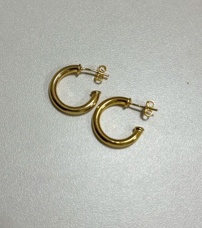 Brinco Argola Tubo Pequena