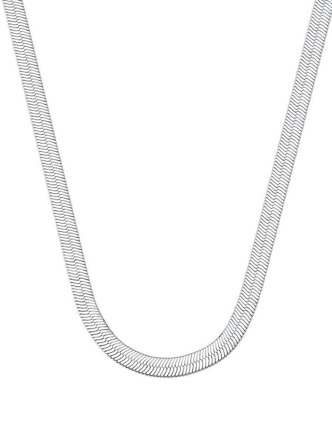 Colar Malha Fita 5mm 30+10 CM