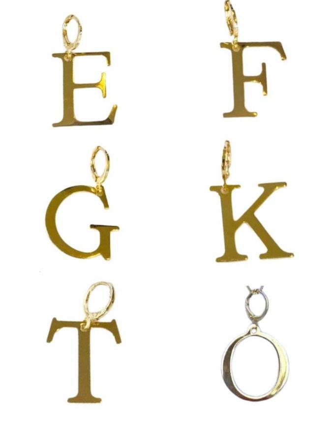 Pingente Letra F