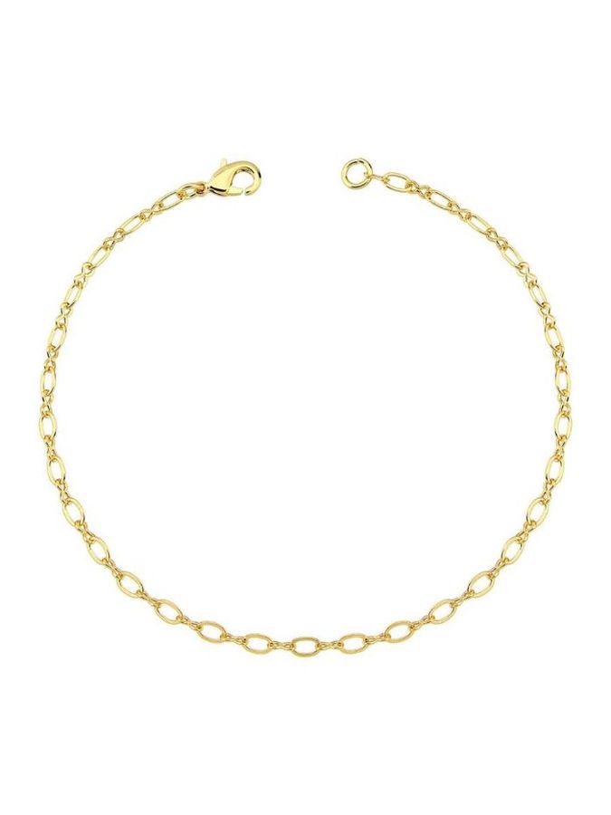 Pulseira Elos P Banho Ouro