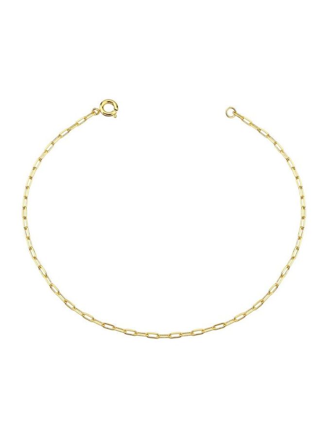 Tornozeleira Elos Cartier — banho de paládio, Heali Semijoias